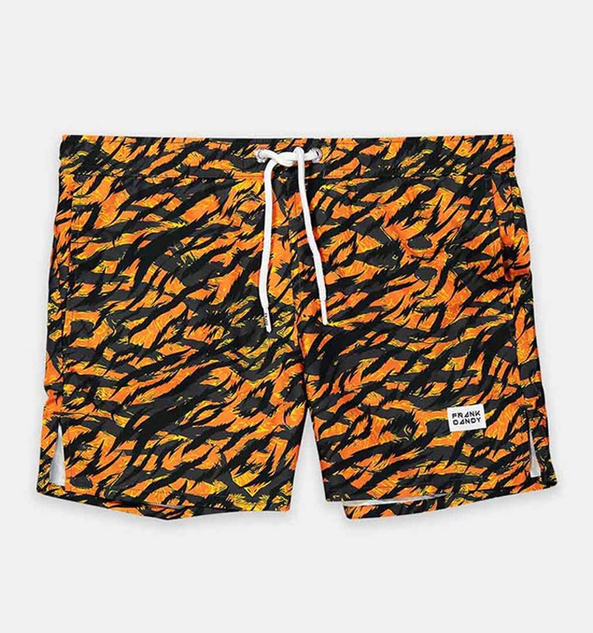 Tiger Camo Swim Shorts (Orange) | Swim 