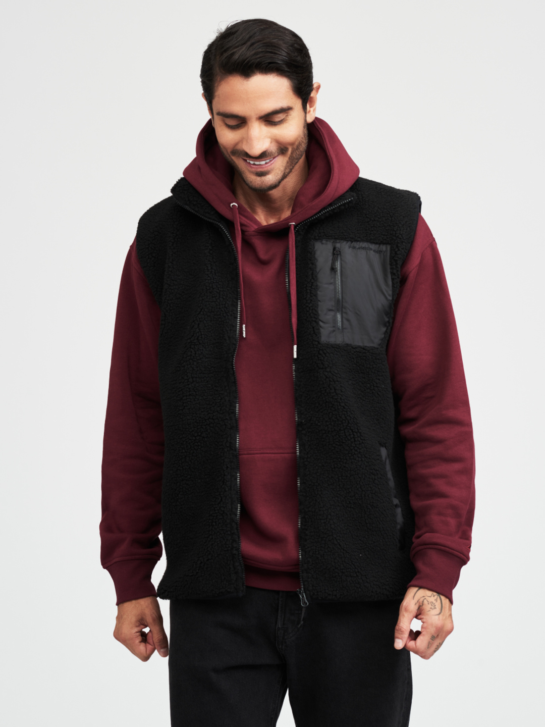 Men's Pile Fleece Vest | Men's Outerwear | Frank Dandy | Frank Dandy
